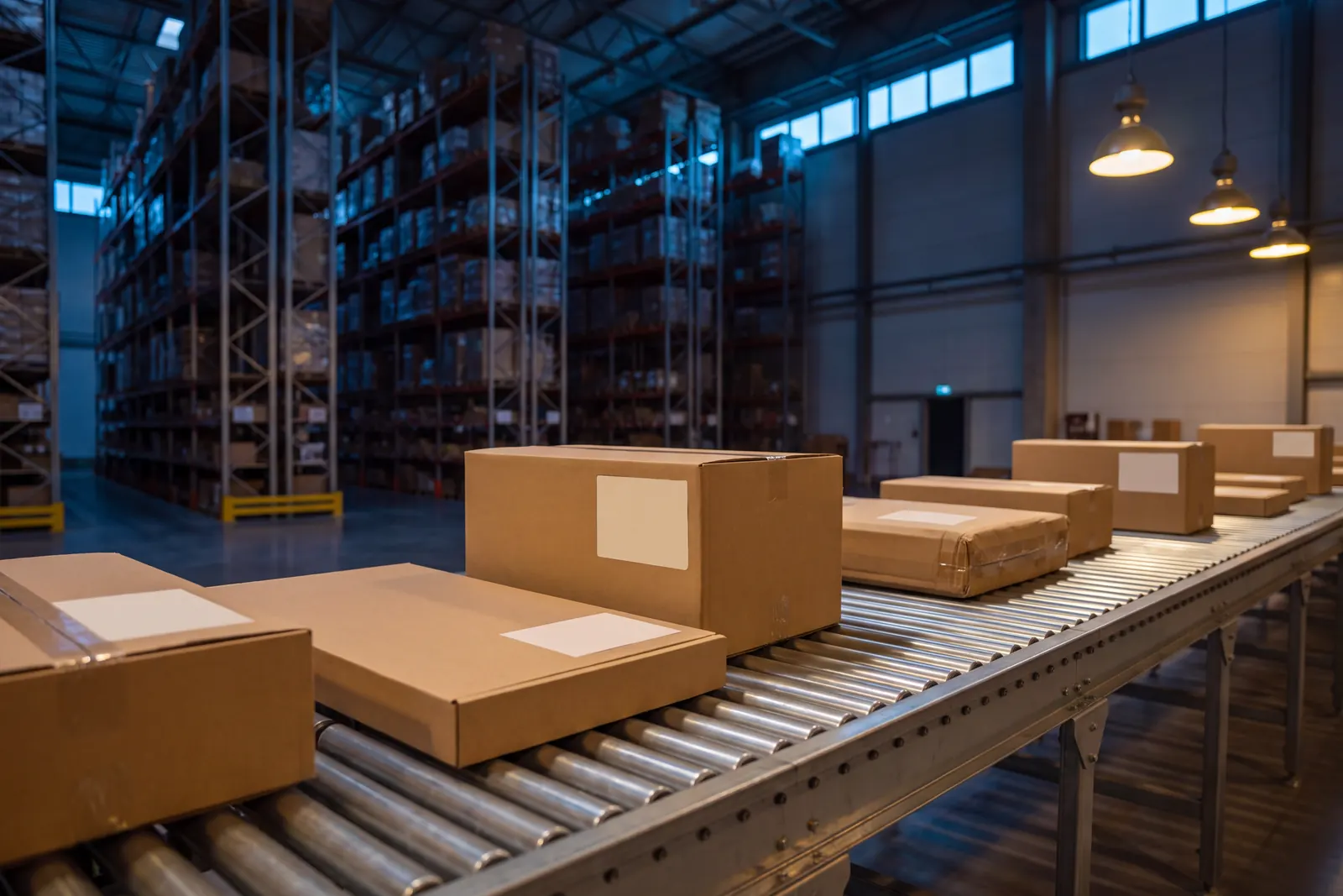 Entrepôt logistique e-commerce