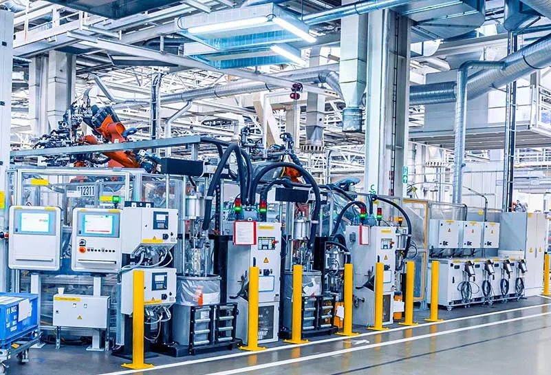 Ligne d'automatisme et de robotique industrielle